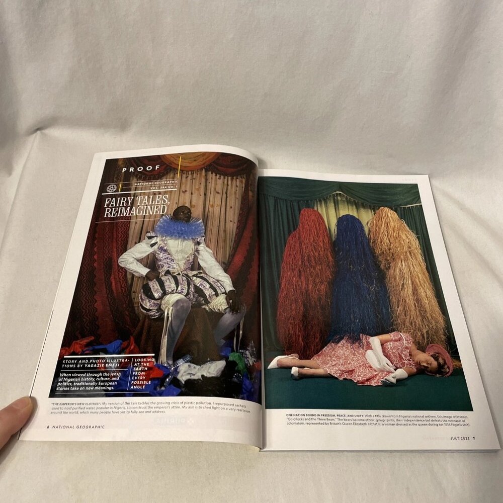 National Geographic July 2023 Exploration Issue Amazon Ancient Human Relative Sh - Picture 4 of 12